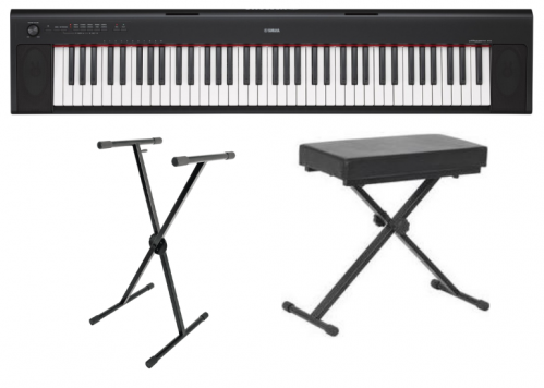 Digital piano stand and stool
