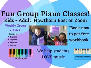 Group piano lessons